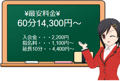 渋谷エオスの料金表