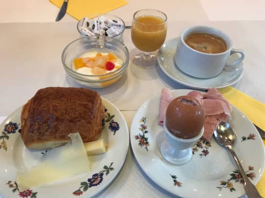 ホテルリシュモン　朝食