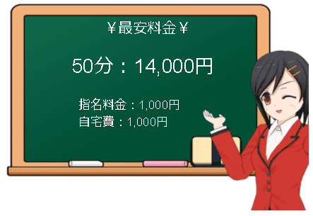 【ティファニーガール武雄店】の料金表