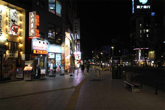 甲府 夜