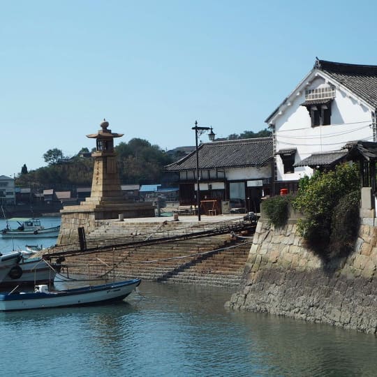 鞆の浦の街並み