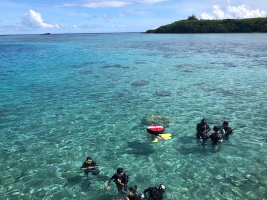 グアムのピティ湾