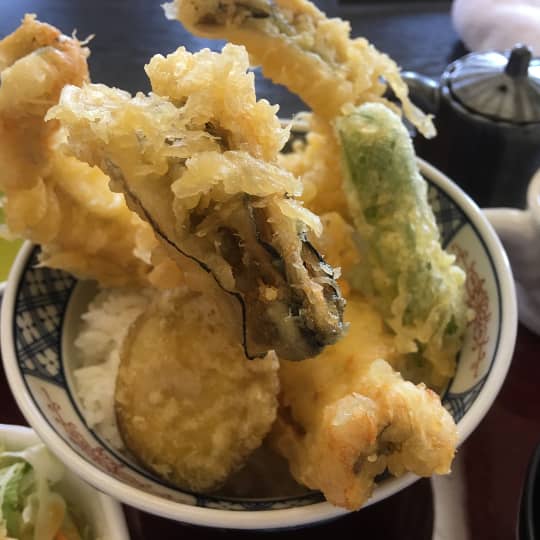 穴子天丼