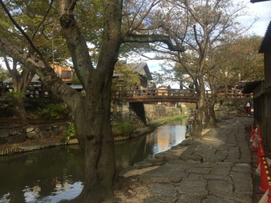 近江八幡の街並み