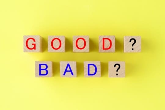 GOOD、BAD