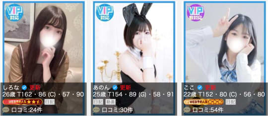 VIPルームのキャスト