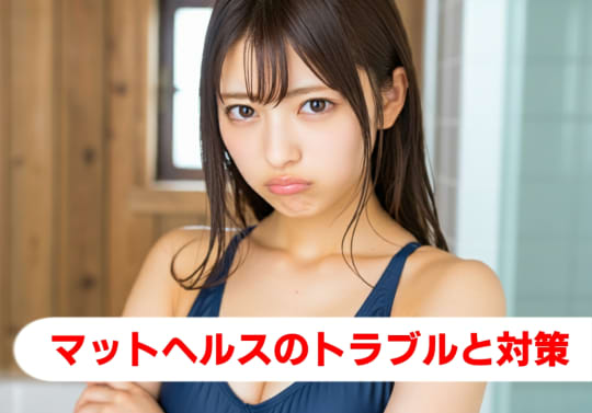 マットヘルス トラブル 対策
