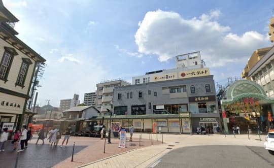 お店の行き方1_道後温泉駅