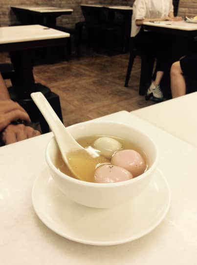 Glutinous Rice Ball in Ginger Soup