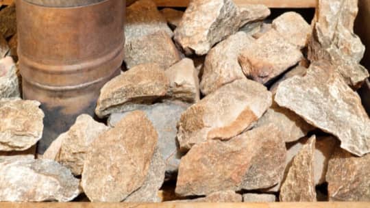 サウナストーブのイメージ図