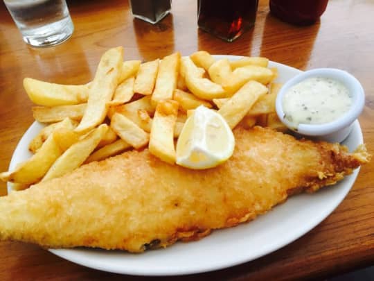 BANKERSのフィッシュアンドチップス