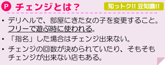 チェンジとは？