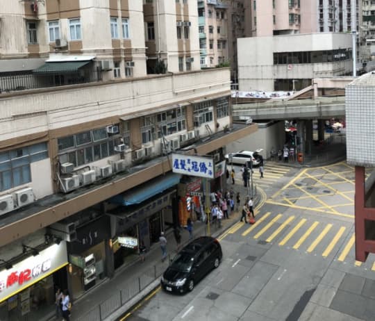 香港北角の道路