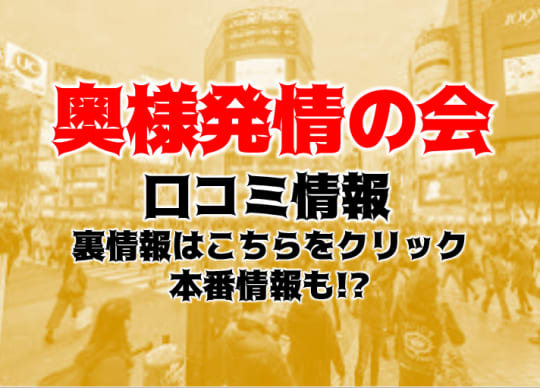 奥様発情の会の紹介記事