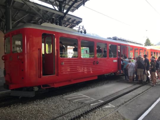 シャモニー　モンタベール鉄道