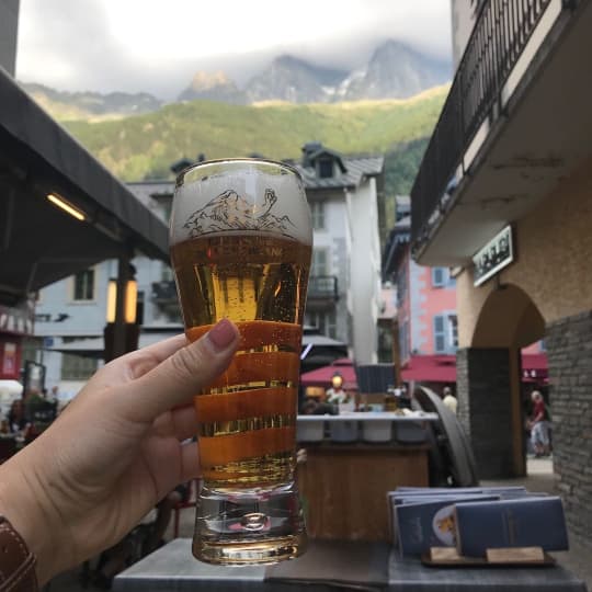 シャモニー　ビール