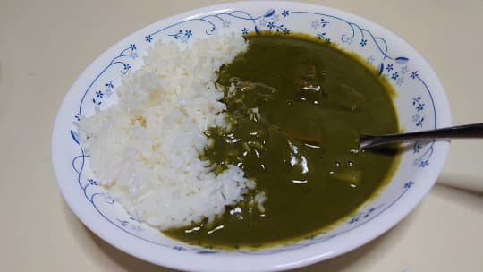 宇治抹茶カレー