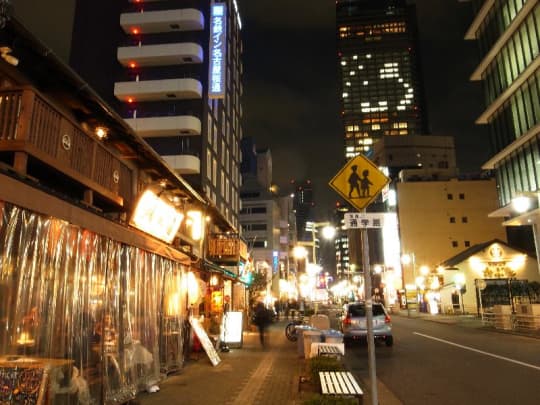 名古屋の街の風景