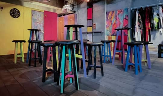 cheeksNagoyaの店内