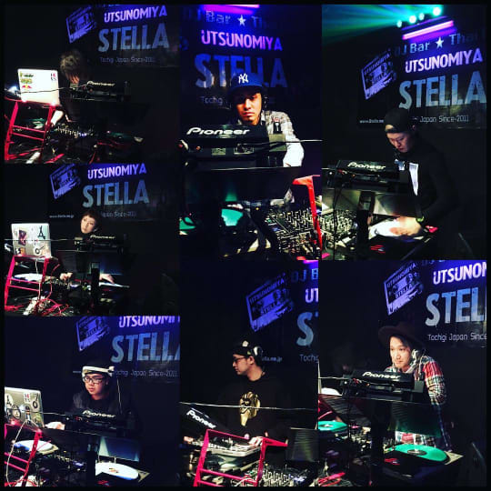 STELLA UTSUNOMIYAのDJブース