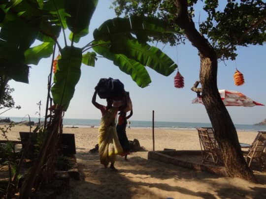 インドの海岸