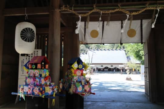 伊曽乃神社　ミニだんじり