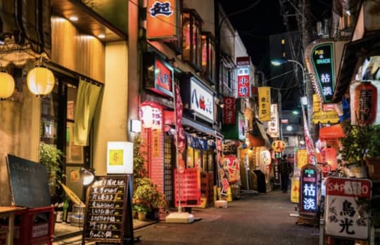 五反田 夜