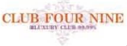 CLUB FOUR NINEのトップページ
