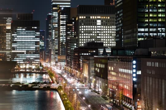 夜の東京