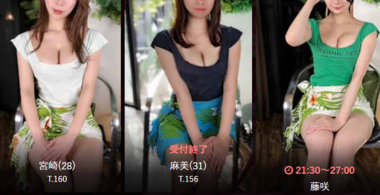 在籍女の子の傾向