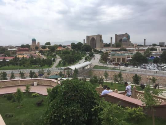サマルカンドの風景