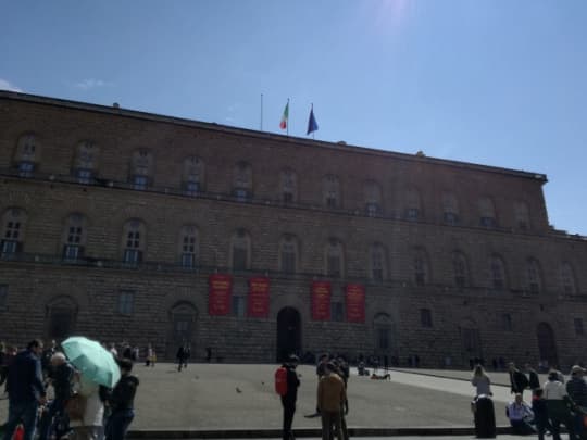 フィレンツェ　ピッティ宮殿