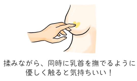 おっぱい揉み方