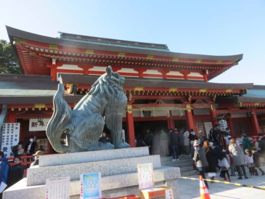 五社神社・諏訪神社拝殿