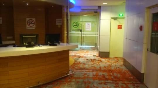 KLIA2で唯一の館内喫煙所