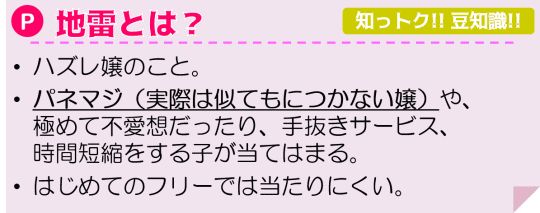 地雷とは？