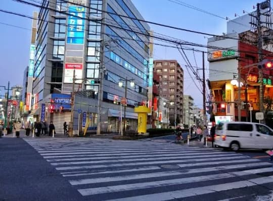 蕨駅東口周辺