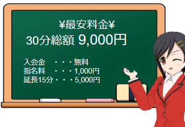 チェリーピンクの料金表