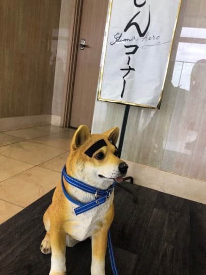 西郷隆盛の犬ツン