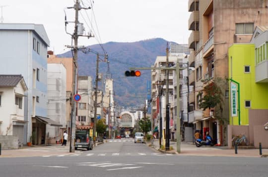 中通り遠景