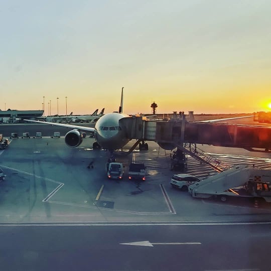 ローマの最新空港