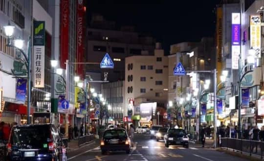 船橋の夜の街