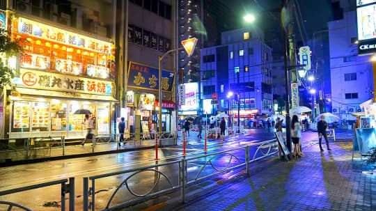 錦糸町の街の風景