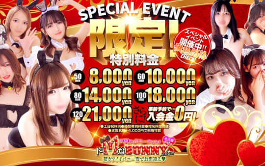 ドMなバニーちゃん名古屋中村店のHP画像