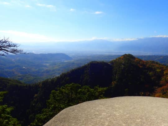 羅漢寺山からの絶景