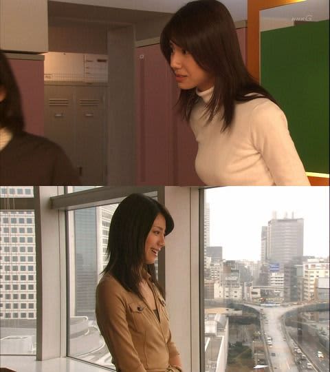 松下奈緒のエロい乳首にウハウハ