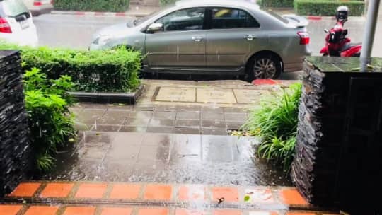 雨季を感じる景色