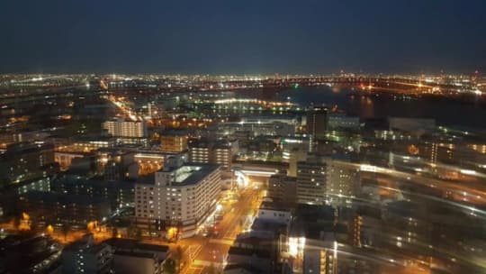 観覧車からの夜景