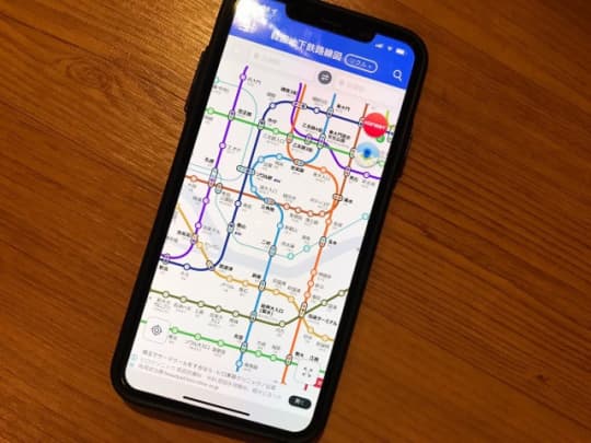 コネスト韓国地下鉄路線図