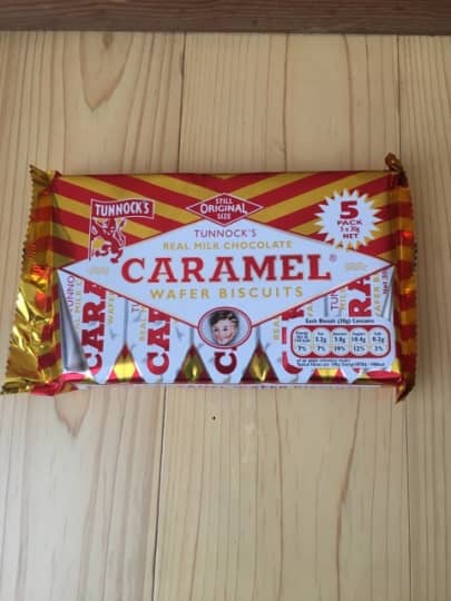 キャラメルワイファー（caramel wafer）